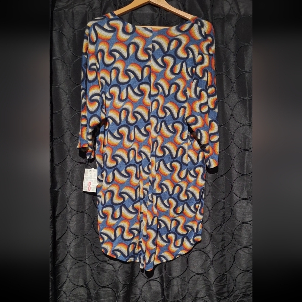 LuLaRoe Multicolor Abstract Cardigan - Picture 2 of 3